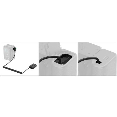 SmallRig 6655 - adapter zasilania typu Dummy, D-Tap do akumulatora Sony NP-FZ100 - użycie